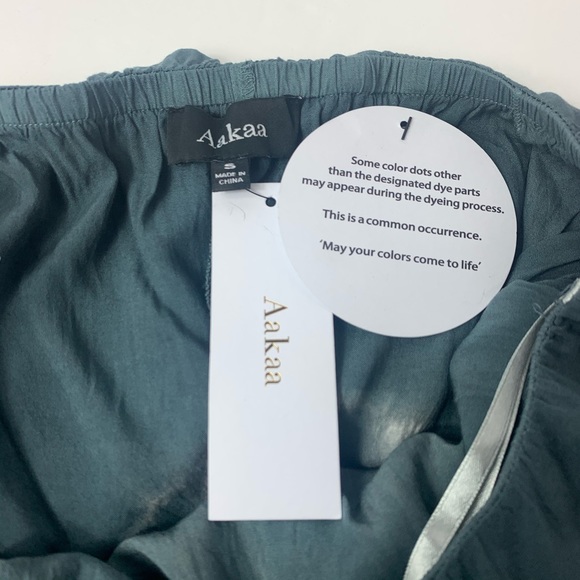 Aakaa Dress Strapless Tie Dye Flowing Charcoal - Picture 13 of 15